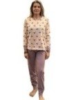 Infiore Pigiama Donna in puro cotone stampato art. HRT652359